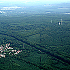 Luftbild der Rauener Berg und Rauen